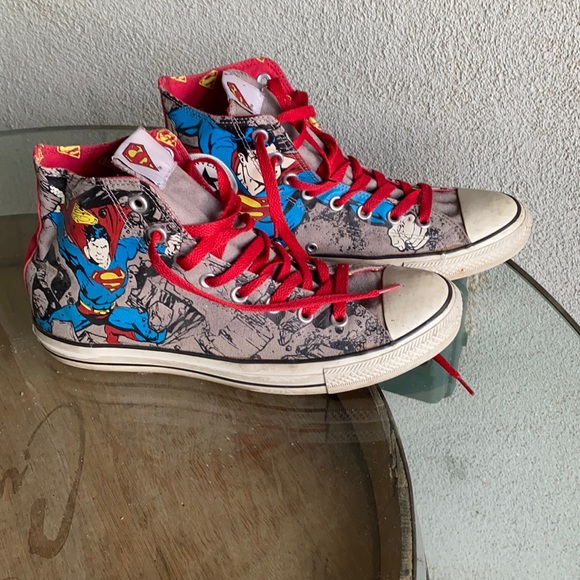 Men’s/women’s Superman ALL STAR Converse DC COMICS